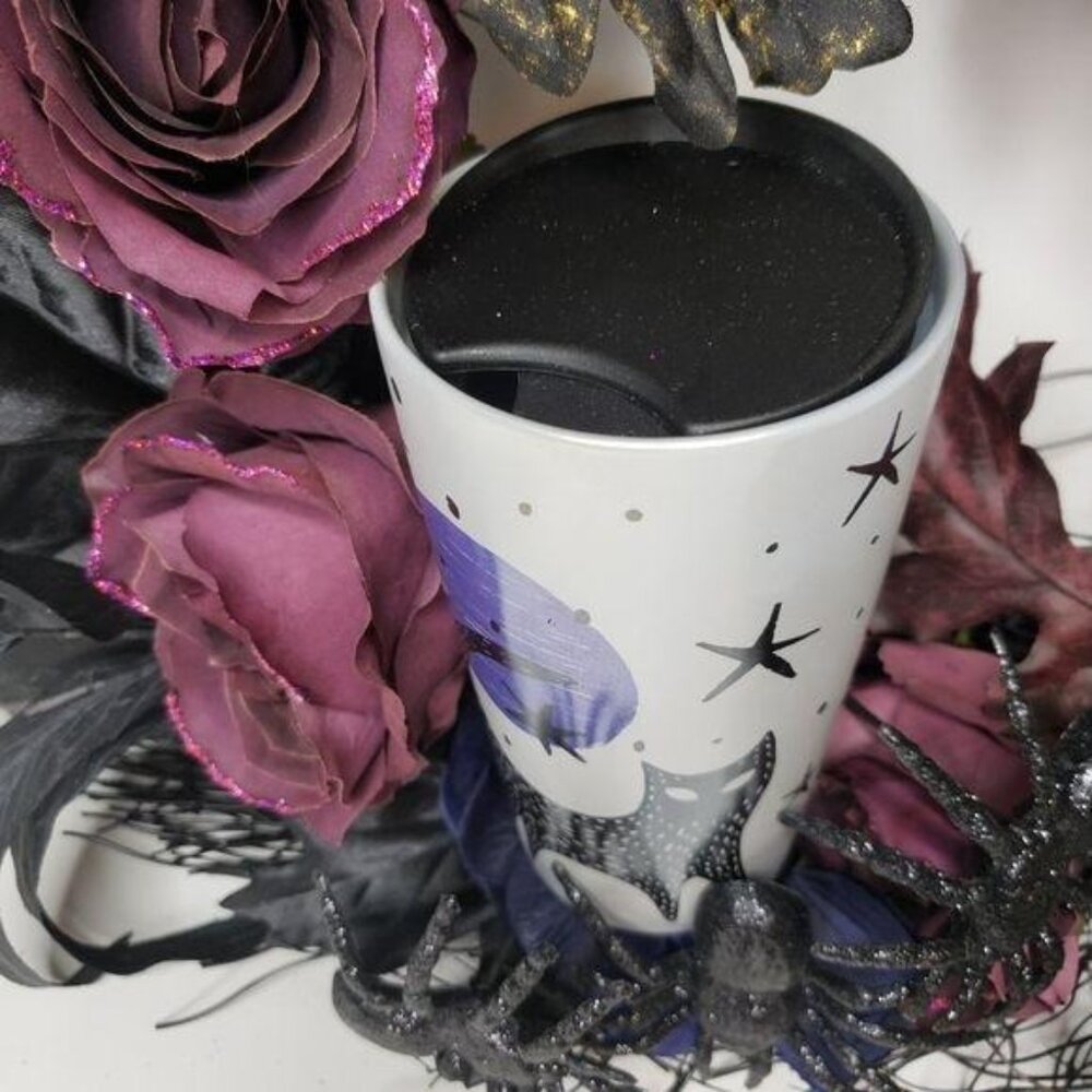 Starbucks 2020 Halloween cup lot 5 total. black cat tumbler travel cup reusable - Picture 9 of 12